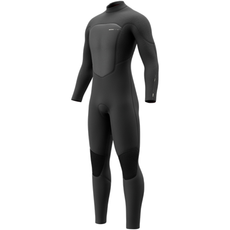 2026 Mystic Herre Majestic 5/4mm Back Zip V&aring;ddragt 35000.270050 - Black